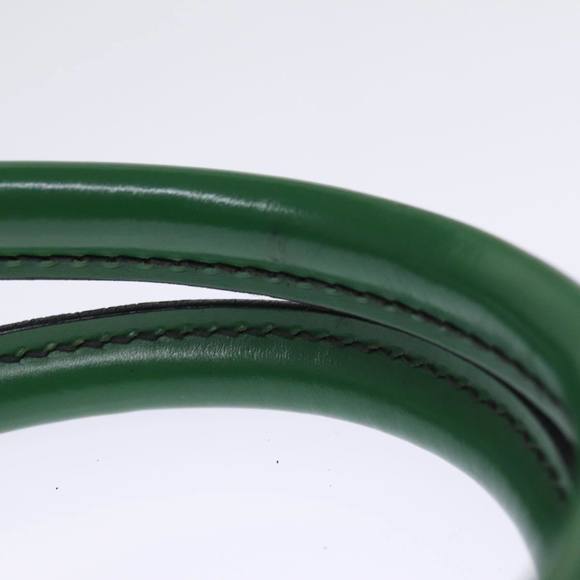 LOUIS VUITTON Epi Sac Plat Hand Bag Green M59084 LV Auth 75274 - Picture 9 of 16